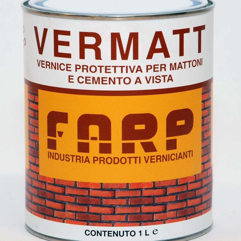 VERMATT Vernice protettiva trasparente per mattoni